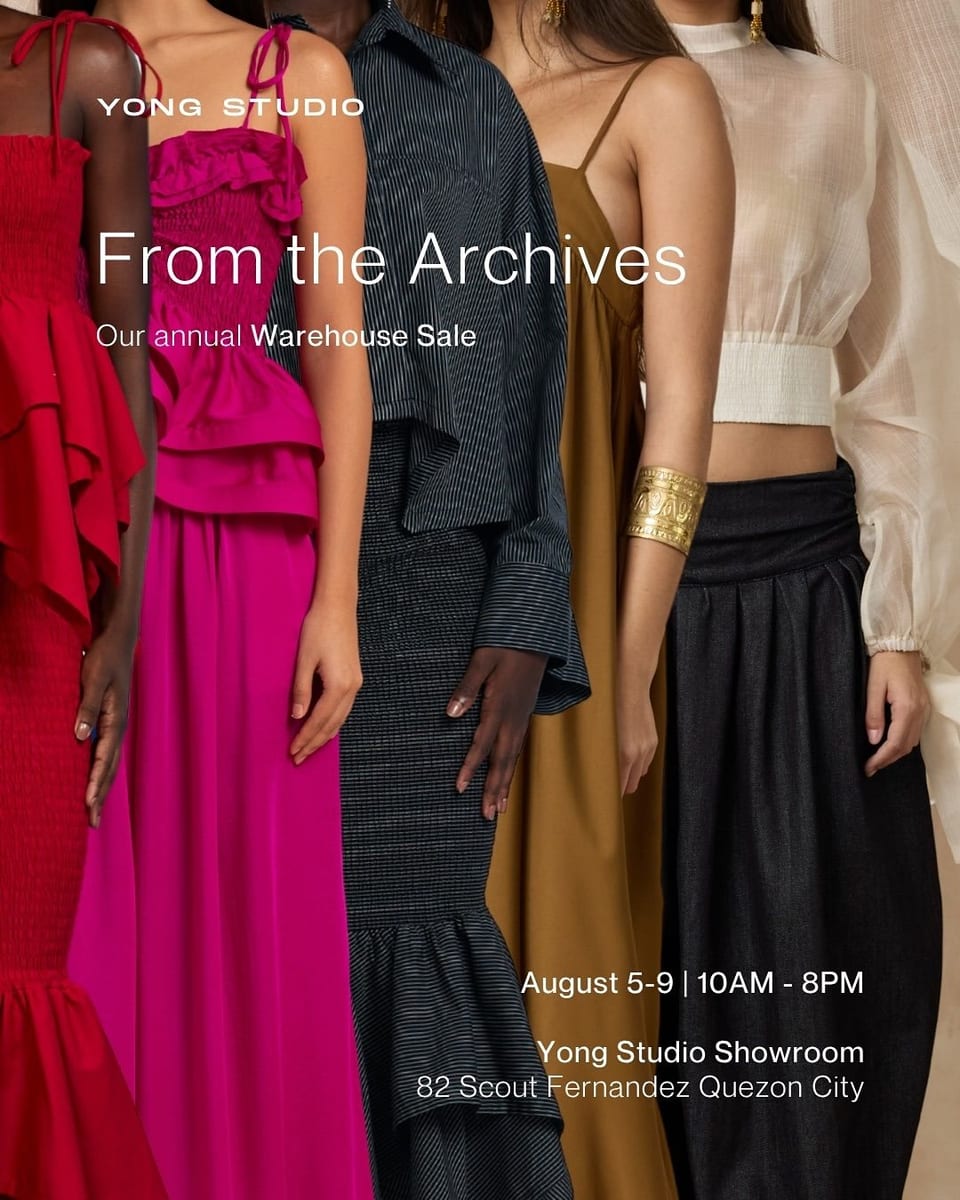 yong studio warehouse sale